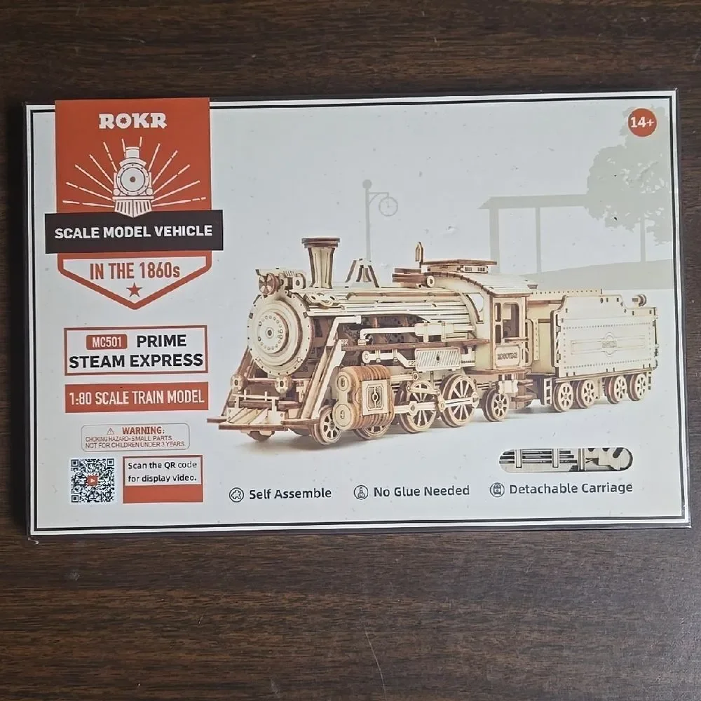 ROKR Prime Steam Express Model Kit -  NEW IN PACKAGE